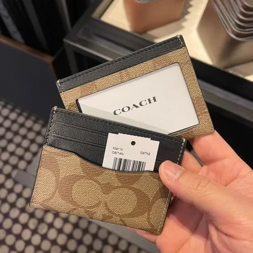 Coach tarjetero sale