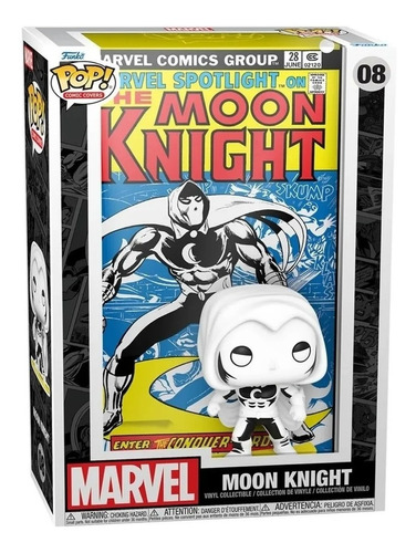Funko Pop Comic Cover: Marvel - Moon Knight Meses Sin Intere