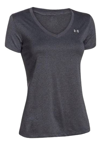 Remera Under Armour Tech Solid Gris