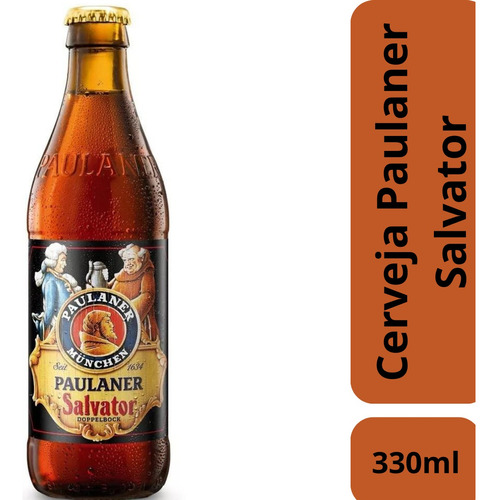 Cerveja Salvator Long Neck 330ml Paulaner