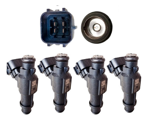 4x Bico Injetor Onix Turbo Tracker 3cc 2021 A 2024 55496695