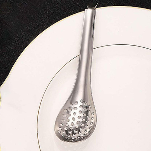 Nuevo Cucharas Ranuradas, Cuchara De Caviar De Cocina