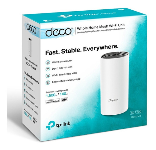 Tp Link Router Deco M4 Ac1200 Pack X1 Sistema Wi-fi Mesh