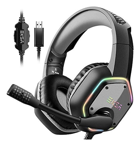 Auriculares Para Juegos Eksa E1000 Usb Para Pc