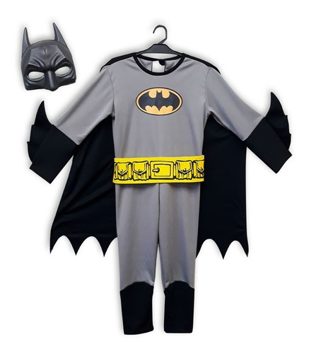 Disfraz Batman Clasico Super Heroe Infantil