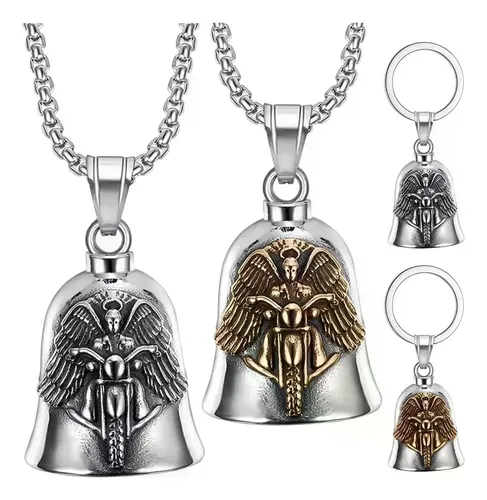 アクセサリー bell B 2 Peças Bell Biker Amulet Motorcycle Guardian Bell Z | MercadoLivre