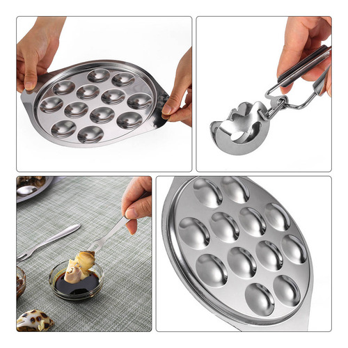 Plato Food Roaster Pan Con Forma De Caracol