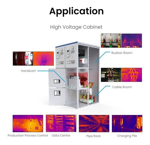Imagen 4 de 6 de Mini Cámara Termográfica Biespectro Sunell Sn-d2-f