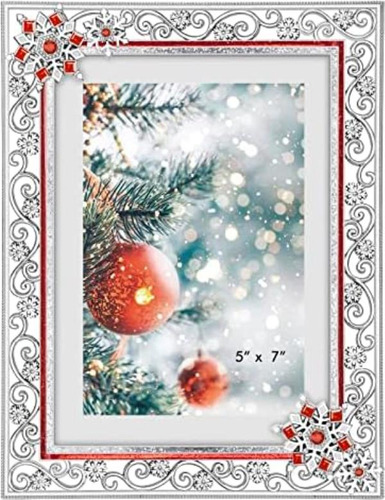 Guoer Marco De Fotos Para Decoraciones Navideñas, 5 X 7 PuLG