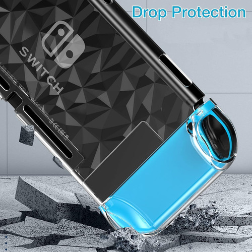 Funda Heystop Switch Para Nintendo Switch, Acoplable Con...