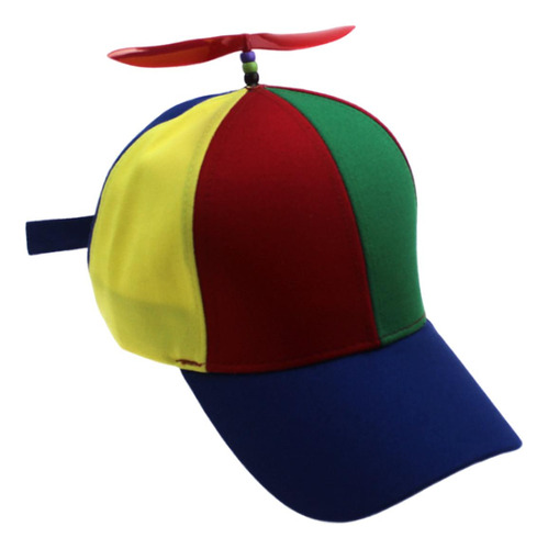 Sombrero De Hélice Sombrero De Copa De Arco Iris Novedad