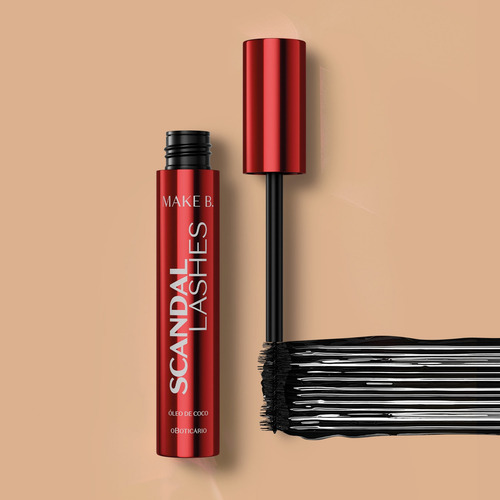 Máscara De Cílios Make B. Scandal Lashes O Boticário Preto