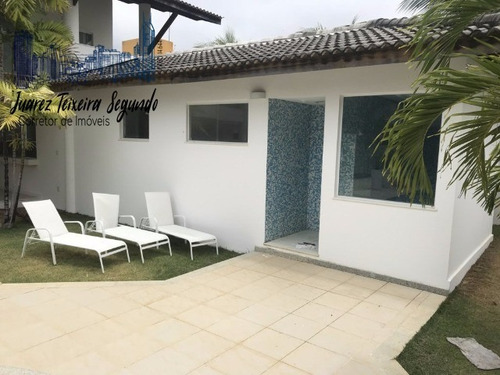 Casa 5 Suítes Em Guarajuba Alto Padrão Finamente Decorada A Poucos Metros Do Mar! - 02664 - 4922058