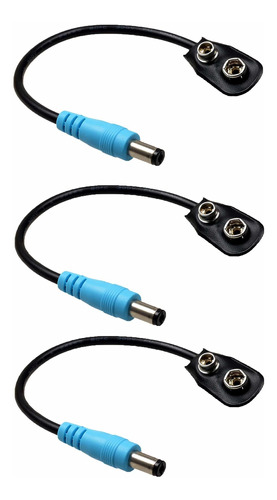 Azor Cable De Alimentación Para Pedal De Guitarra 9 V Conver