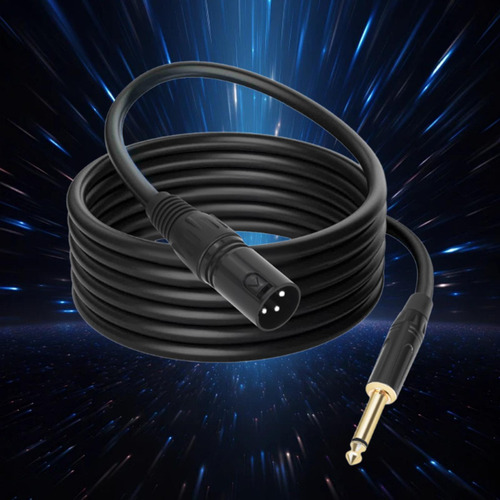 Ts 1/4 6.35 De Audio Macho A Xlr 2m