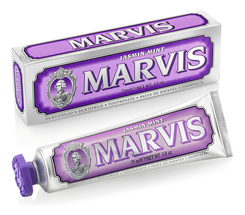 Marvis Pasta De Dientes Jasmin Mint, 3.8 Onzas (paquete De 1