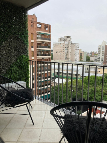 Imagen 7 de 12 de Alquiler Rosario Centro Monoambiente A Pasos De Bv. Oroño. Impecable. Equipado. Balcón