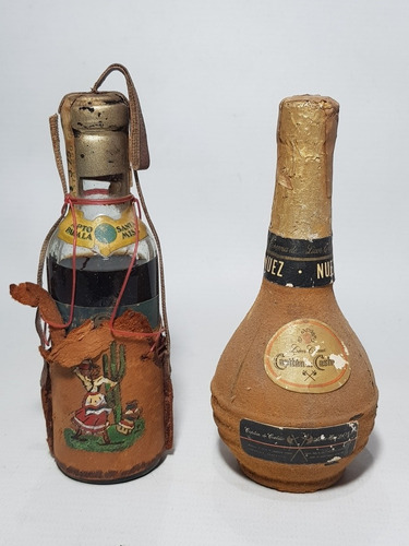 Imagen 9 de 10 de Antiguas Mini Botellas Llenas Muestra Public Lote Mag 58657