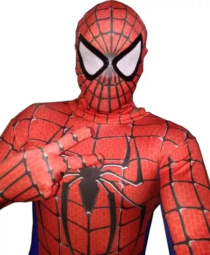 Traje Cosplay de Homem Aranha Avançado Lycra Spandex Adultos