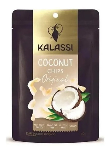 Snack Kalassi Coconut Chips Original 40g