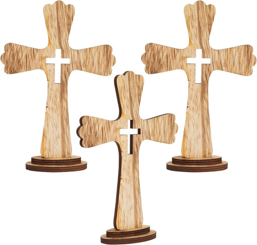 Conjunto De Cruces Católicas De Madera Decoración De ...