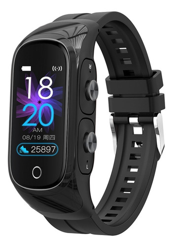 N8 Smart Band Bluetooth Auriculares 2 En 1 Reloj