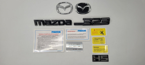 Mazda 323 Hs Emblemas Y Calcomanias 