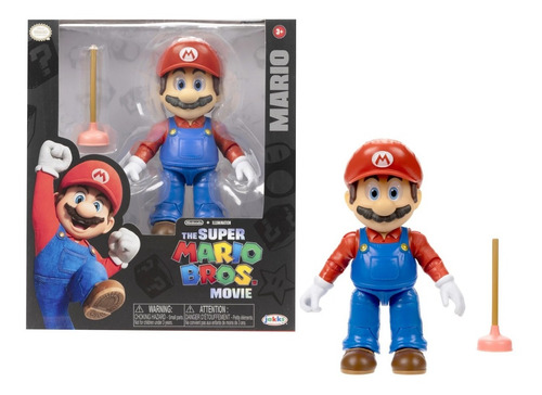 Super Mario Bros Movie Figura Articulara De Mario Envio Grat