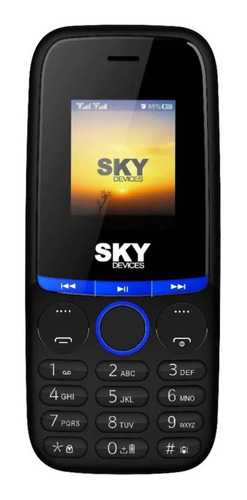 Imagen 1 de 4 de Sky Devices Sky Energy Dual SIM 32 MB  blue y black 32 MB RAM