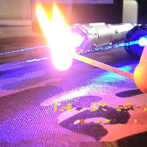 Puntero Láser Potente Quemador, Mxrmu-001, Laser Haz Azul, Láser Azul