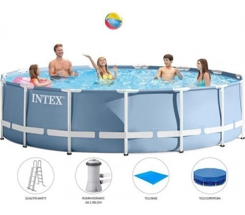 Piscina Estructural Intex Prisma Fram 26734 14614