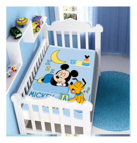 Cobertor Infantil Baby Berço Jolitex Disney  0,90cmx1,10cm
