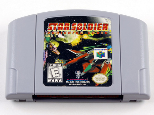 Star Soldier Vanishin Earth Original Nintendo 64 N64