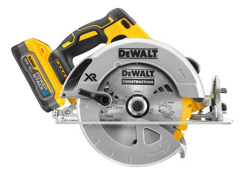 Kit Sierra Circular 7-1/4 20v +2 Baterías Powerstack Dewalt