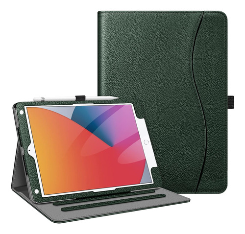 Funda Fintie, Verde Medianoche, Compatible iPad De 9ª/8ª/7ª