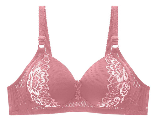 A Brass Lencería De Encaje Liso Para Mujer, Talla Grande, Le