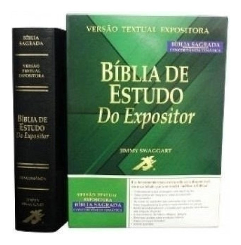 Bíblia De Estudo Do Expositor - Preta   