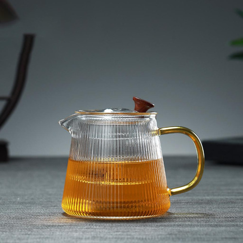 Tetera De Vidrio Transparente Para Té, Tetera 500ml