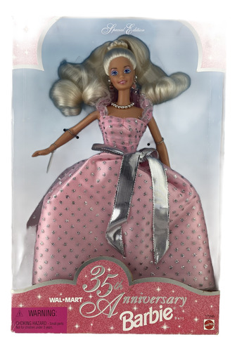 Boneca Barbie Wal Mart 35th Aniversary - Mattel 17245 #93