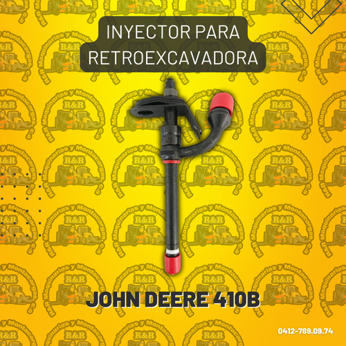 Inyector Para Retroexcavadora John Deere 410b