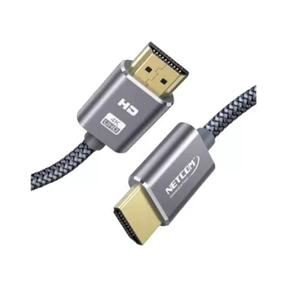 Cable Hdmi 2.0 De 50 Cm Slim Enmallado Ultra Hd 4k Netcom