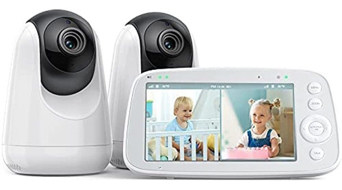 Hipp Baby Monitor Split View, 5 Pulgadas 720p Video Baby Mon