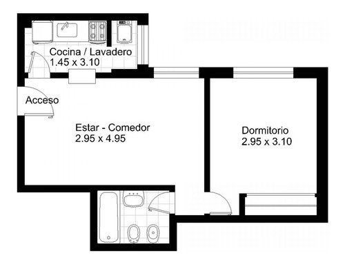 Imagen 17 de 17 de Venta De Departamento De 2 Ambientes En Recoleta