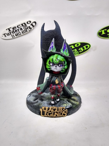 Vex De League Of Legends Figura De Impresion 3d