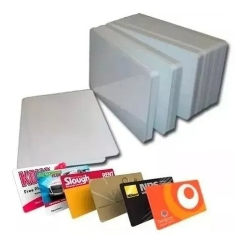 Imagen 4 de 6 de Tarjetas Pvc Imprimibles O Sublimables 230 Unidades Imprink