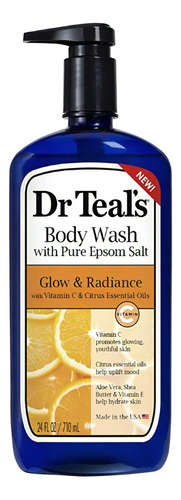 Body Wash Dr Teals Jabón Corporal Citrus Vitamina C 710ml