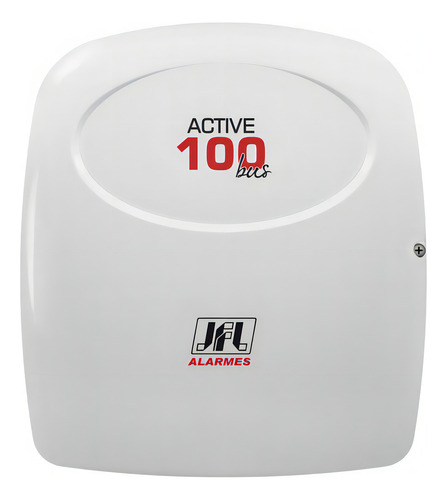 Central De Alarme Active 100 Bus 99 Zonas Modular S/ Teclad