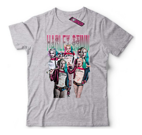 Remera Marvel Harley Quinn Dc Comics Mv16 Dtg Premium