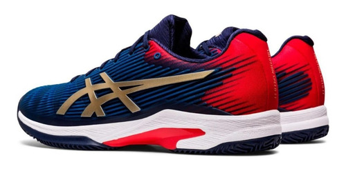Tenis Asics Solution Speed Ff Clay - Azul E Vermelho