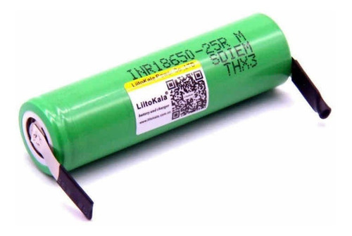 Imagem 1 de 3 de Pilha Bateria 18650 Inr18650-25r Panasonic 2500mah 3,7v